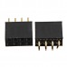 10pcs 2.54mm 2x4P 8P Double Row Female Straight Pin Header Needle Socket Pin Strip